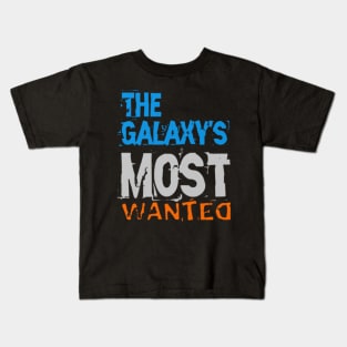 The Galaxy's Most Wanted, Black Kids T-Shirt